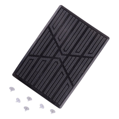 Car Floor Carpet Pad Heel Mat Pedal Patch Cover 25x16cm