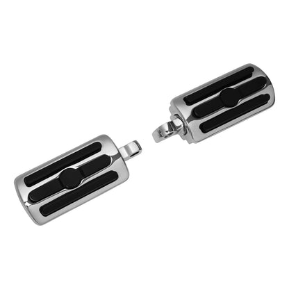 10mm Highway Footpegs Rest Mount for Harley Dyna Low Rider Wide Super Glide