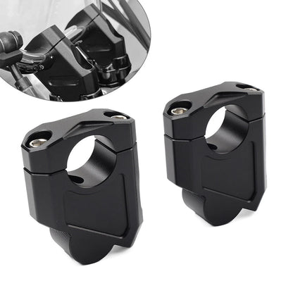 28mm Handlebar Mount Clamp Riser for Honda Suzuki Kawasaki