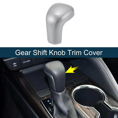 ABS Gear Shift Knob Cover Sticker for Toyota Camry, Corolla, Avalon (2012-2023)