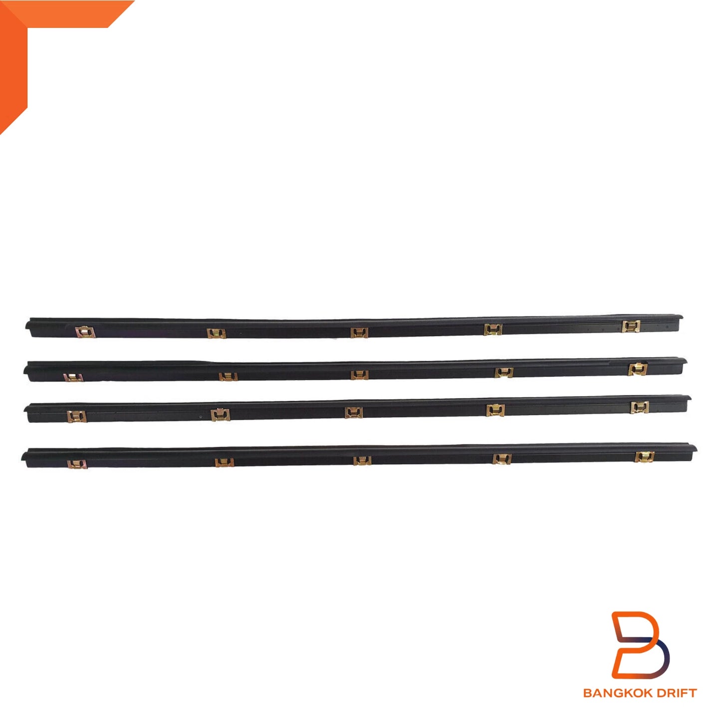 Inner Outer Weatherstrip Door Seal for Toyota Hilux Ute (78-86)