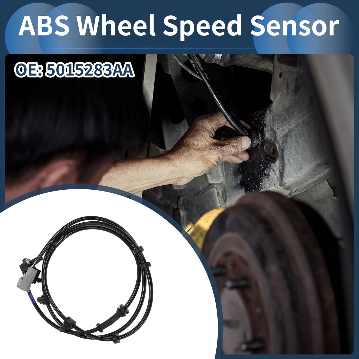 ABS Wheel Speed Sensor for Dodge Ram 1500 Front