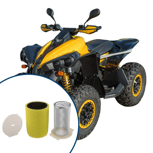 1 Set Air Filter Guide End Cap for Yamaha Big Bear 350 (1987–2000)
