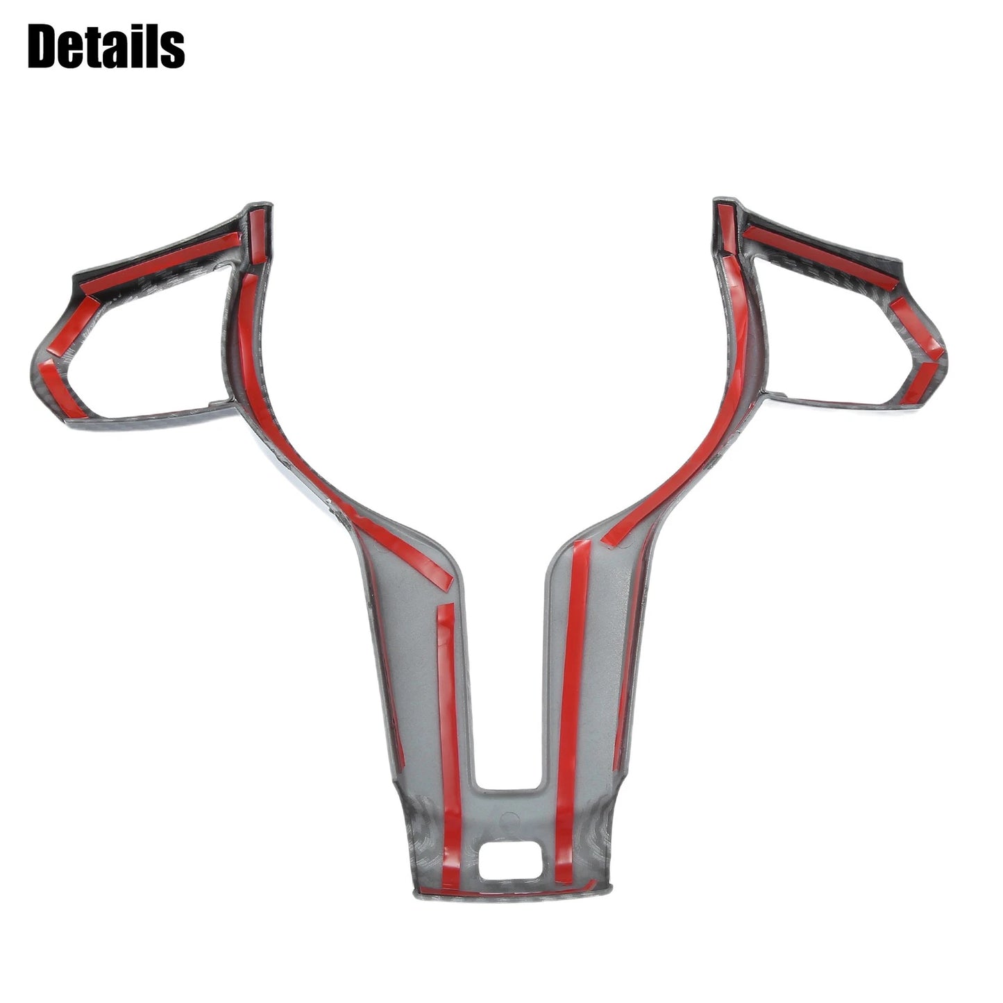 Steering Wheel Cover Trim for BMW F20 F21 Carbon Fiber Black (2012-2019)