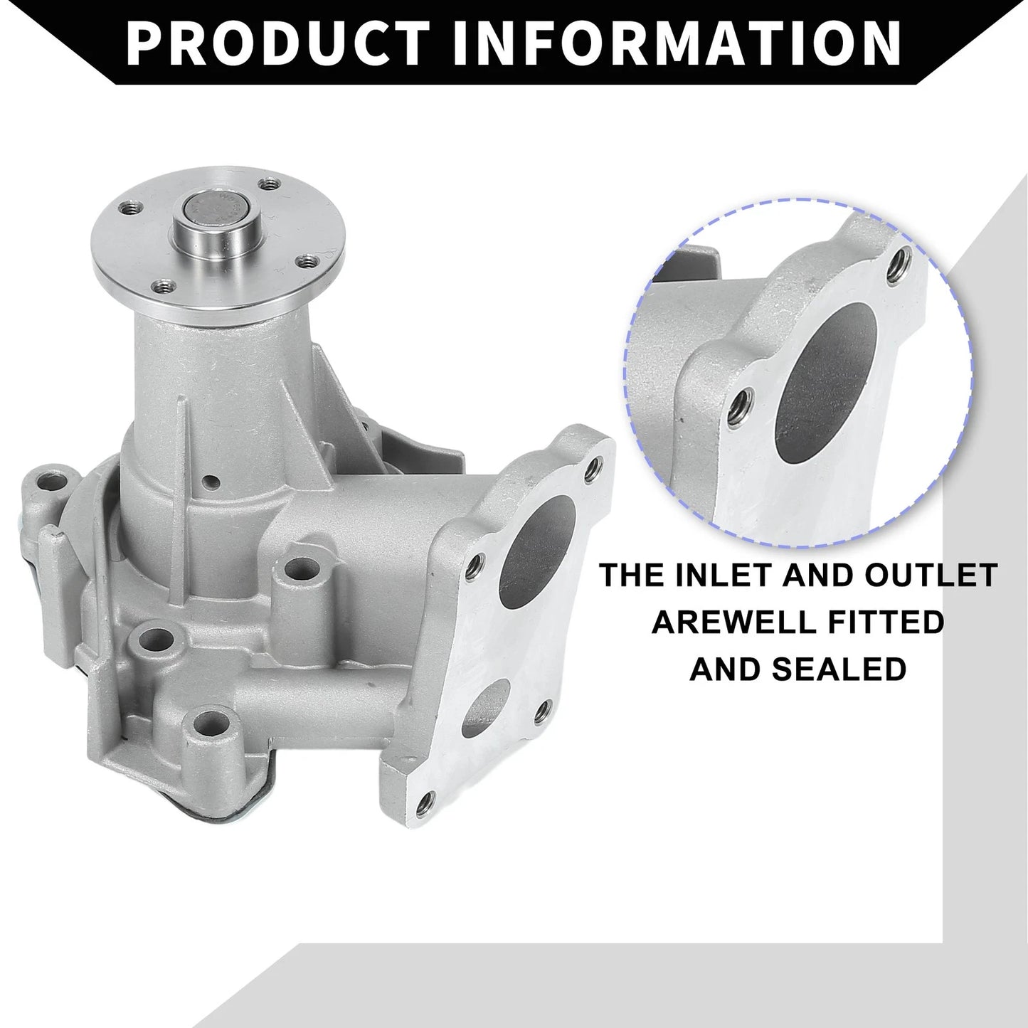 Water Pump with Gasket Kit for Dodge H100 (2006-2013)