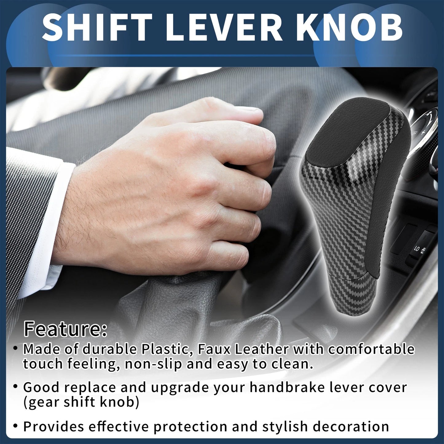 Automatic Gear Shift Knob for Toyota 4Runner (2012-2021) Plastic Leather