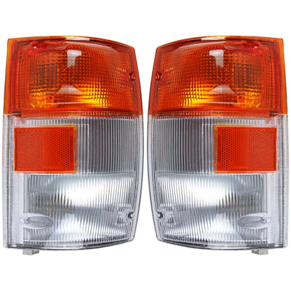 2 x Front Corner Light Lamps for Isuzu Elf Truck NPR NHR NQR NKR (1994-2004)