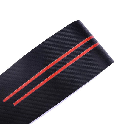 4pcs Carbon Fiber Car Door Sill Plate Protector Scuff Cover for Make & Model