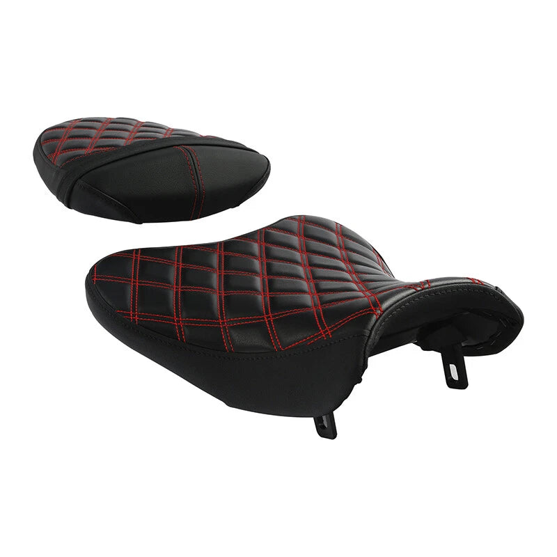 Black Red Seat for Suzuki GSXR1000 (2007-2008)