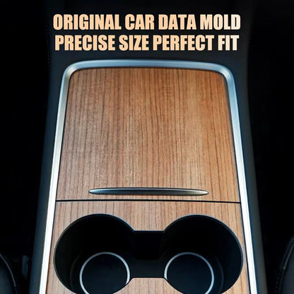 Center Console Wrap Cover Trim for Tesla Model 3 & Y (2021-2024)