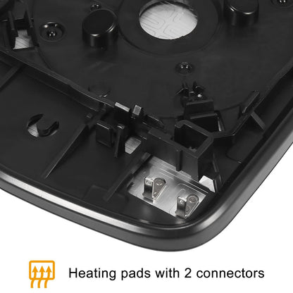 Heated Mirror Glass with Backing Plate for Toyota Prius (2010-2015)