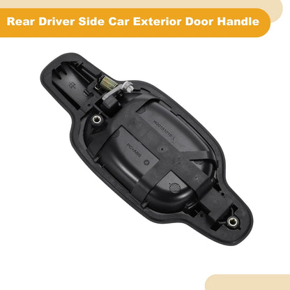 Rear Left Exterior Door Handle for GMC Canyon Black