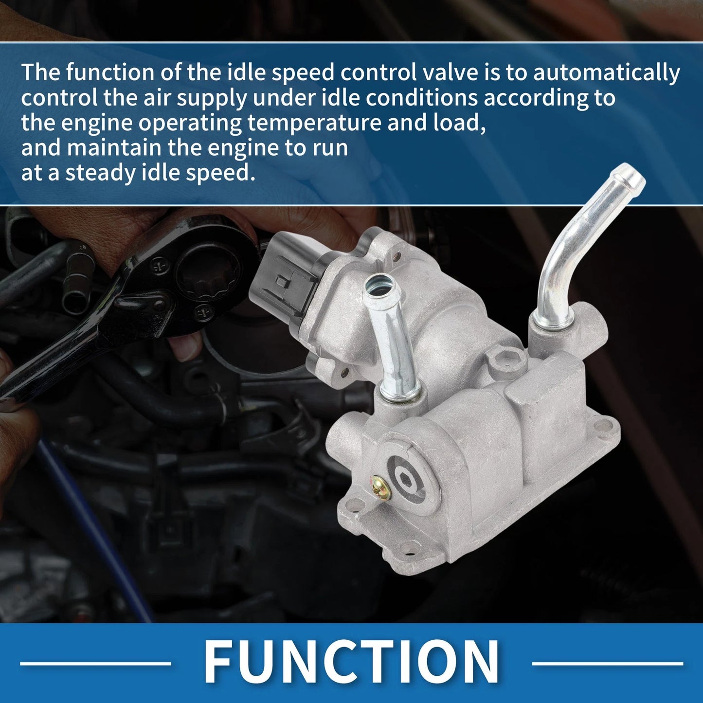Idle Air Control Valve for Mitsubishi Lancer (2006)
