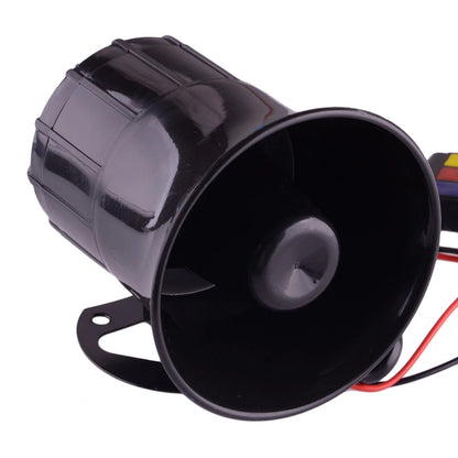 3Tone Loud Car Motorcycle Warning Alarm Siren Horn for Universal (N/A)