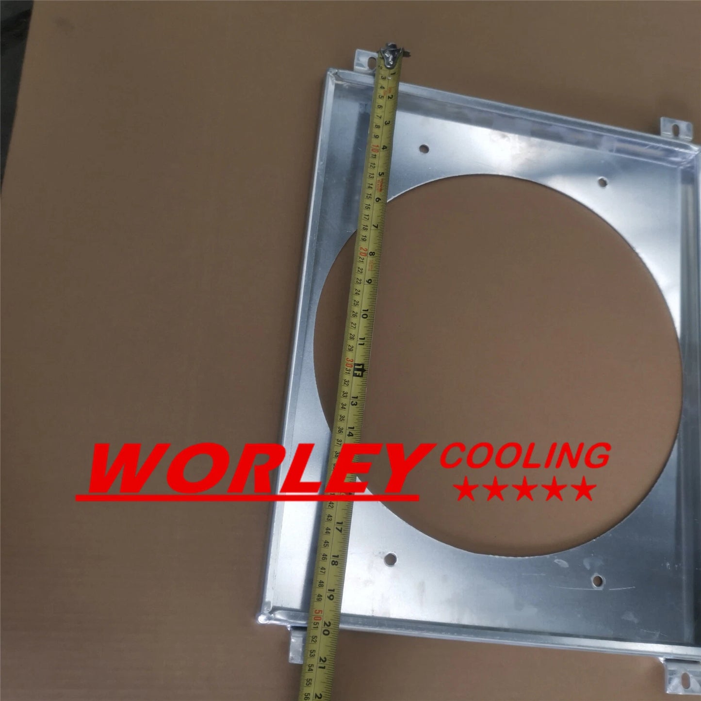 Aluminum Shroud for Ford Fairlane, Mustang (1963-1969, 1967-1969)