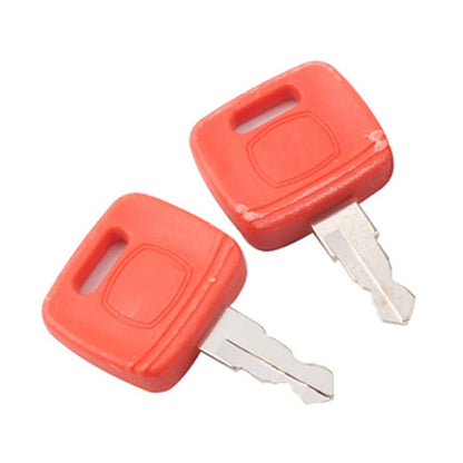2 x Ignition Keys for John Deere 3120 3203 4120 4310 4410 4510 4520 (2003-2010)
