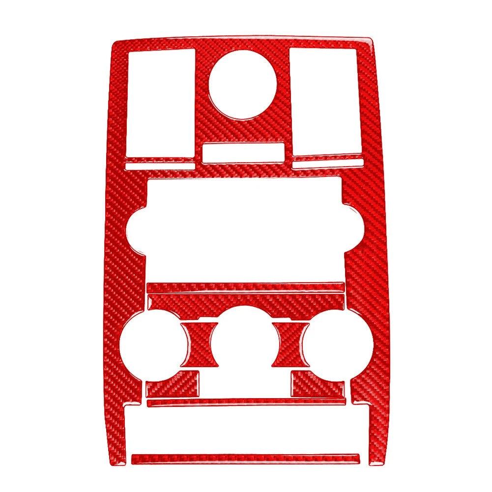 Red Center Console AC Switch CD Panel Cover Trim for Chrysler 300 300C (2005-2007)