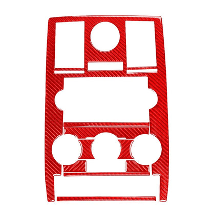 Red Center Console AC Switch CD Panel Cover Trim for Chrysler 300 300C (2005-2007)