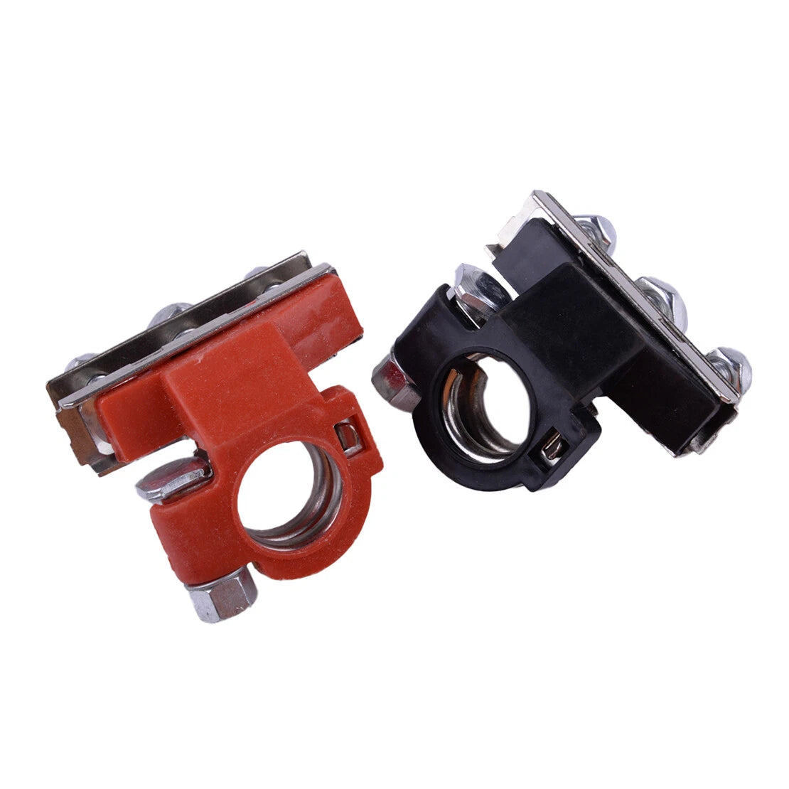 Battery Terminal Cable Clamp for Car Top Post (3 Way) - Positive Negative