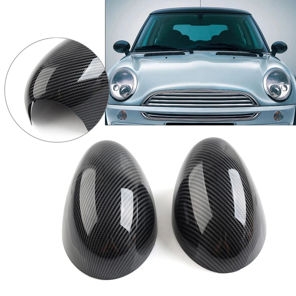 Side Wing Rearview Mirror Cover for BMW Mini Cooper (2001-2008)