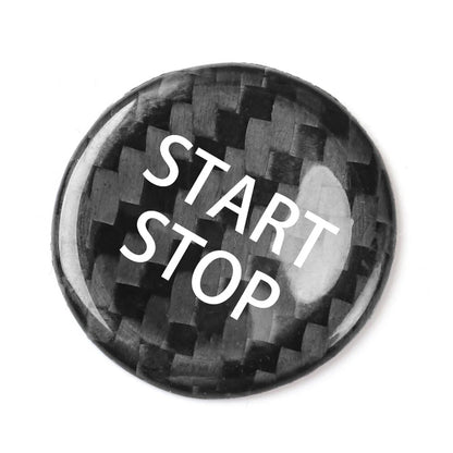 Carbon Fiber Engine Start-Stop Button Cover for Nissan GTR R35 (2008-2016)