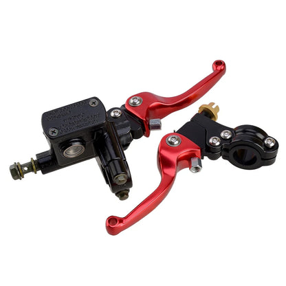 Brake Clutch Lever Master Cylinder Hydraulic Set for Honda CRF, KLX, YZF
