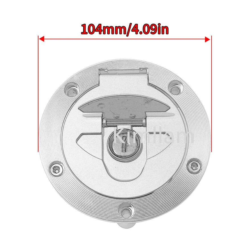 Fuel Gas Tank Cap Cover Keys for Victory Kingpin 1500, Hammer (2004-2006)