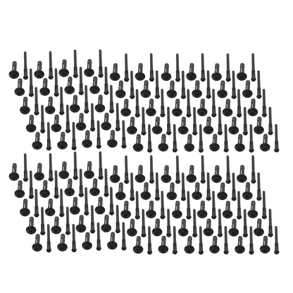 100Pc 1/4" Hole Flare Bumper Rivet Clips for Chrysler Jeep (2007-2018)