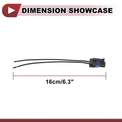 1 Set Wiring Harness 2-Pin 18 Gauge for GMC Sierra Yukon (2000 - 2015)