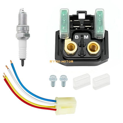 Starter Solenoid Relay Spark Set for Yamaha Big Bear 250 400
