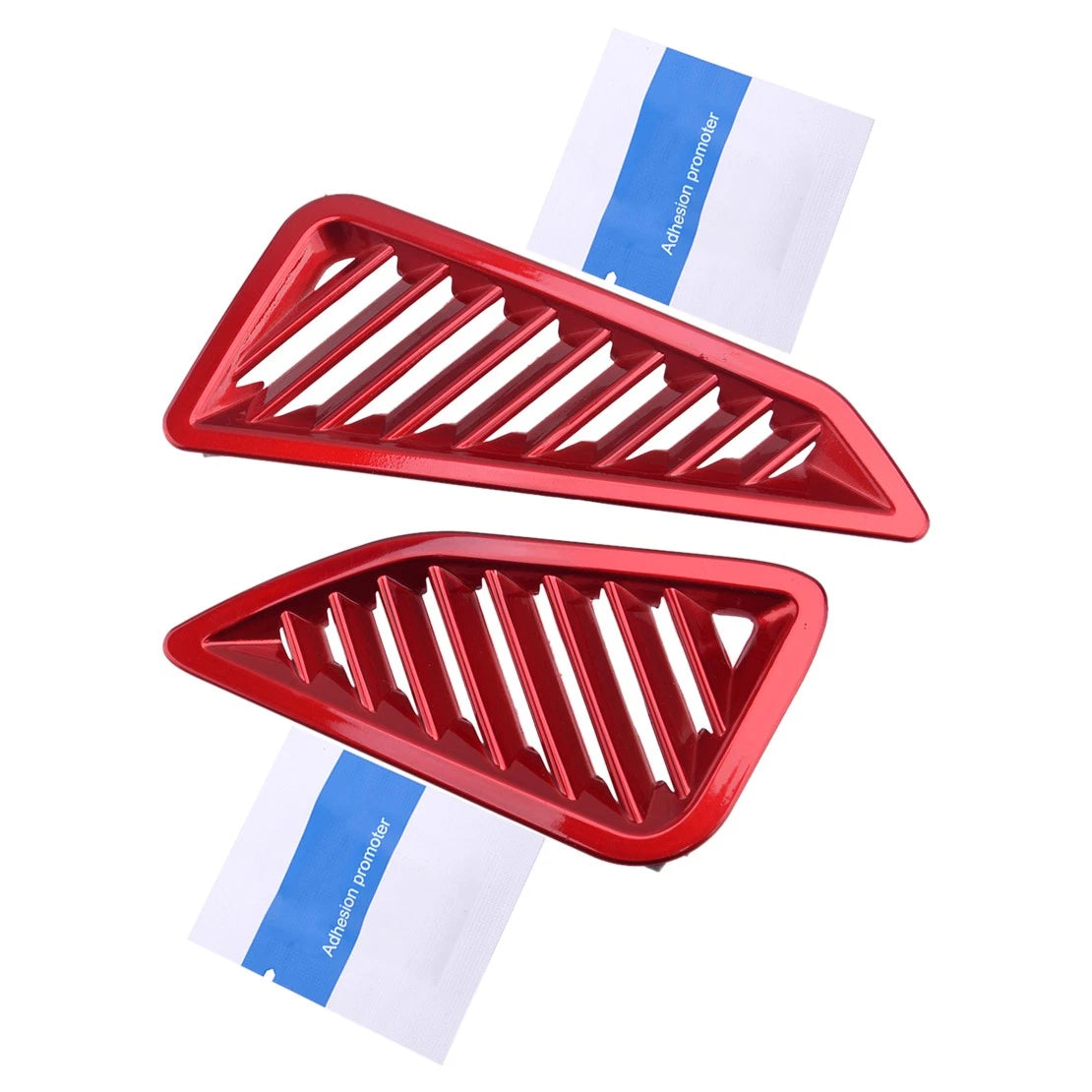 2 x Red Air Vent Outlet Covers for Toyota Corolla (2019-2021)