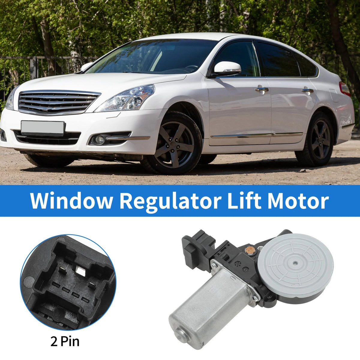 Power Window Regulator Lift Motor for Nissan Teana (2008-2012)