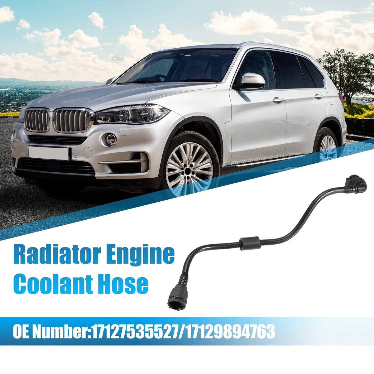 Coolant Radiator Hose for BMW X4 XDrive30i 2.0L (2019)