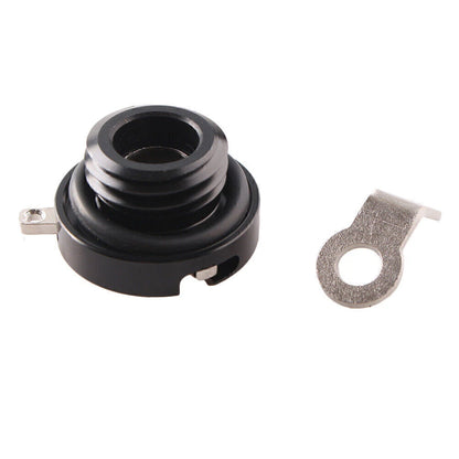 Oil Filler Cap Cover for Ducati, Honda, Kawasaki, Yamaha - Black