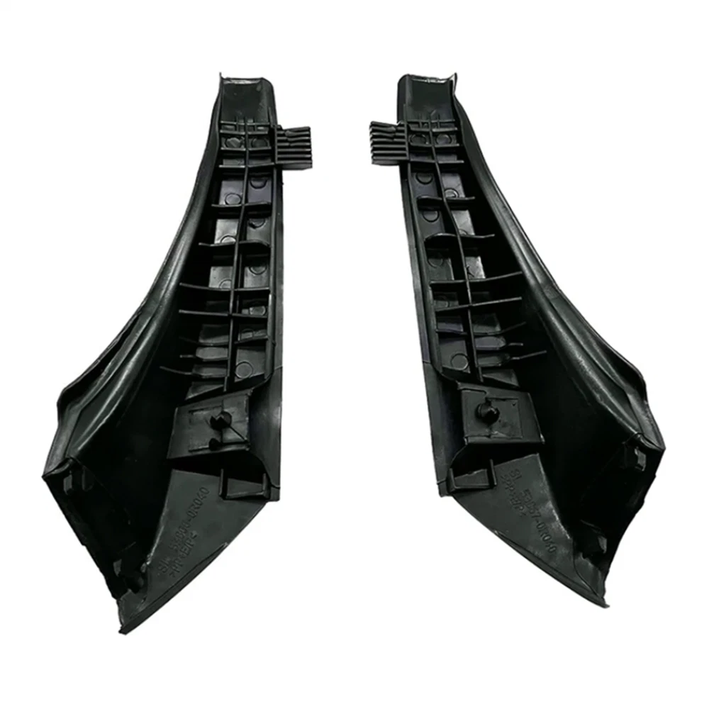 Front Wiper Side Cowl Extension Cover Trim Set for 2013-2018 Toyota RAV4