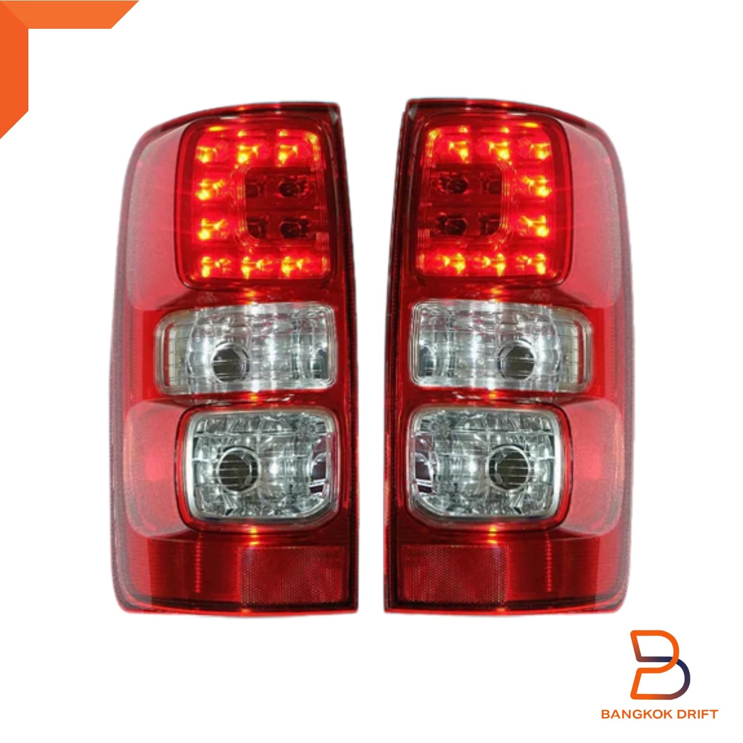 PAIR LED TAIL LAMPS for HOLDEN COLORADO UTE (2012-2023)