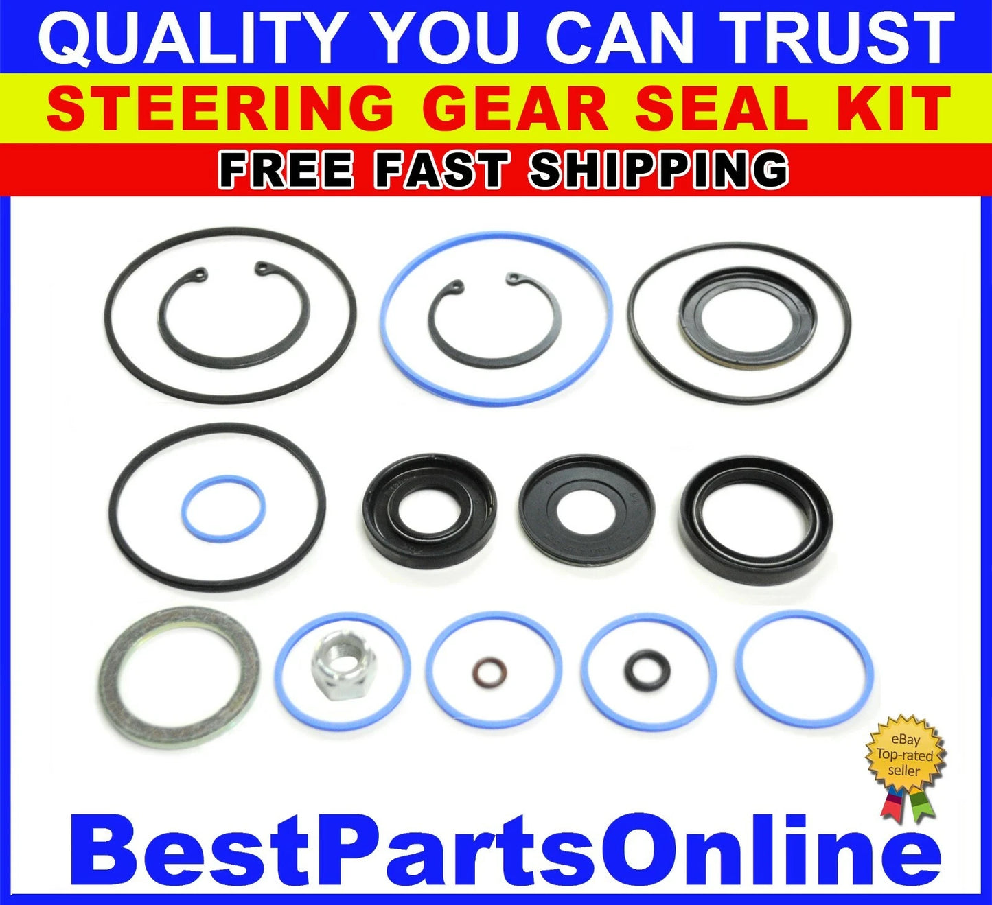 Steering Gear Seal Kit for Lincoln Navigator Town Car (1996–2002)