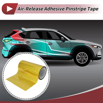 Pinstripe Tape 180mmx50m Laser Gold Tone for Car, Motorcycle and Boat