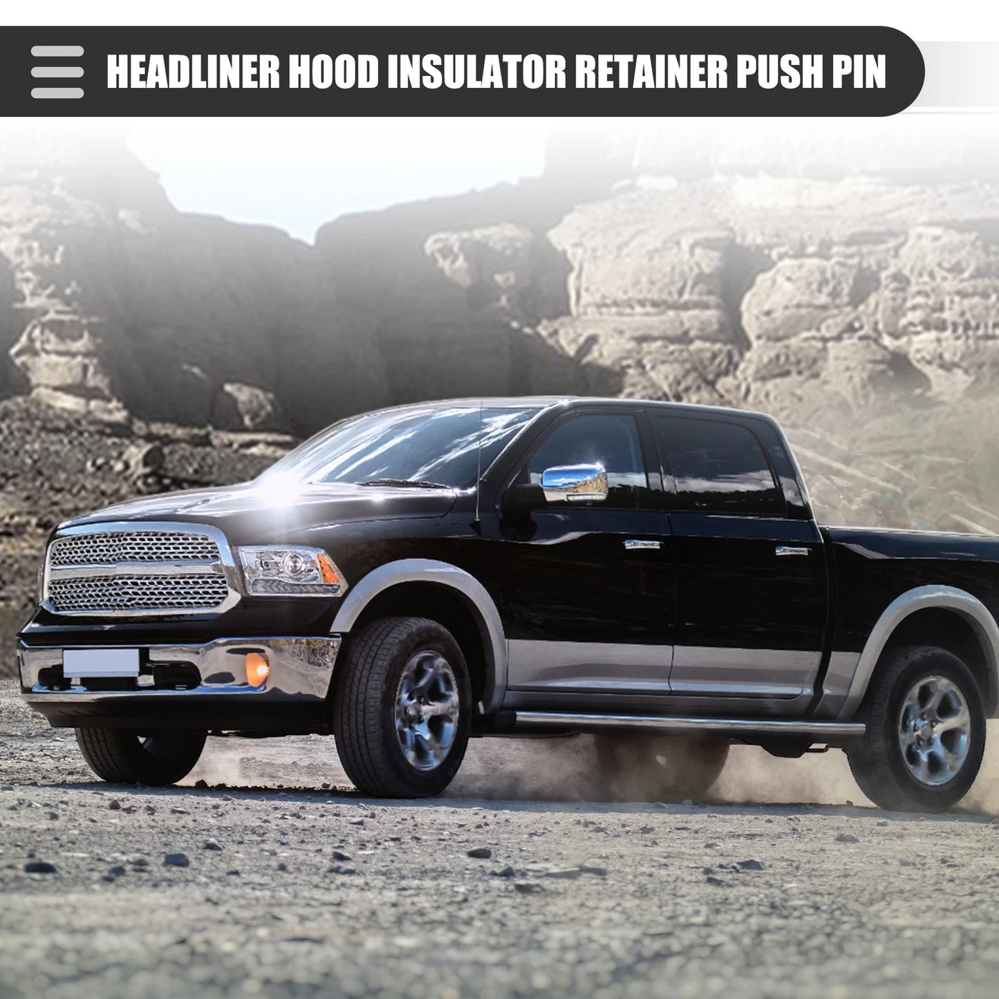 20 x Headliner Hood Insulator Retainer Clips for Dodge