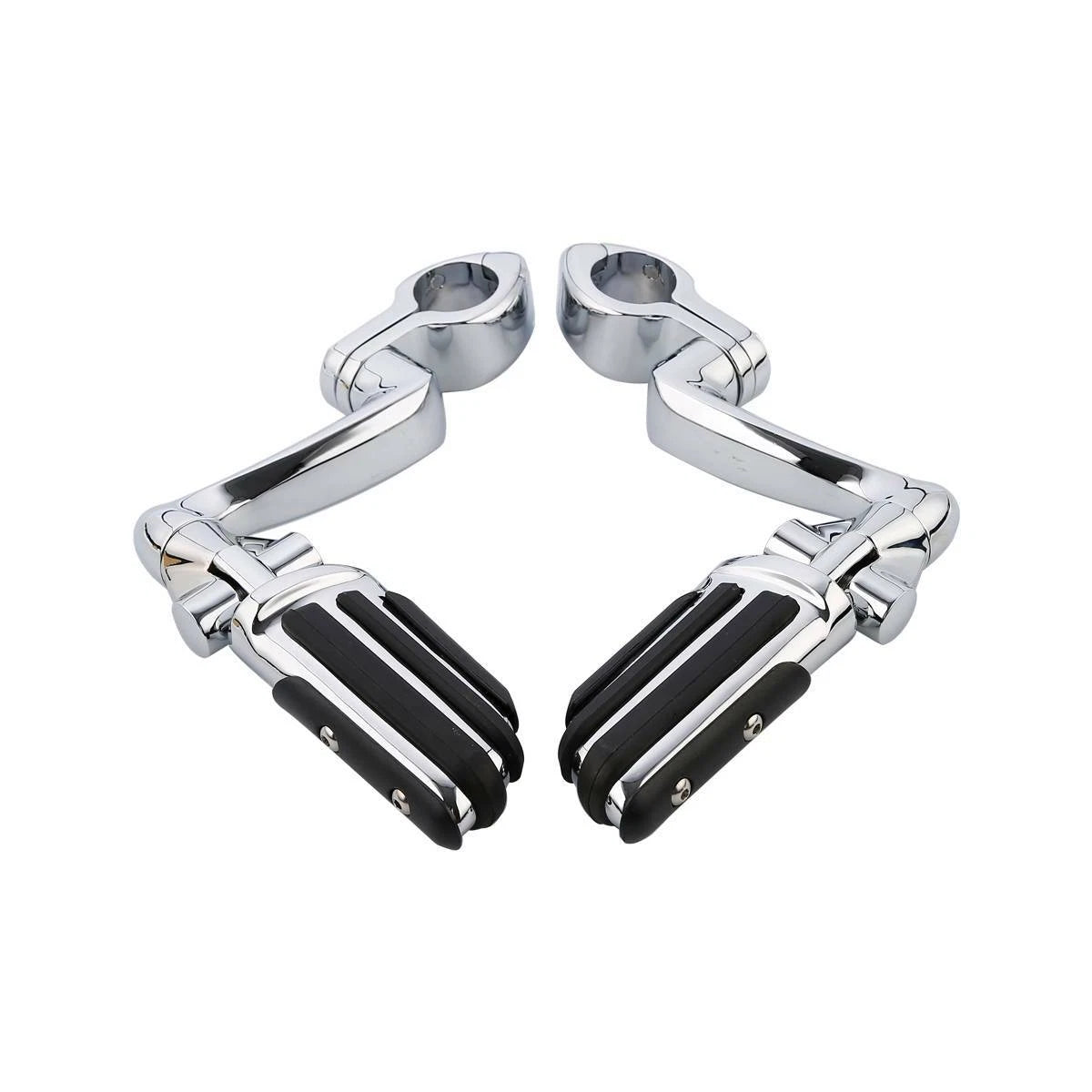 32mm Adjustable Highway Foot Peg Mount Clamps for Harley Touring Softail