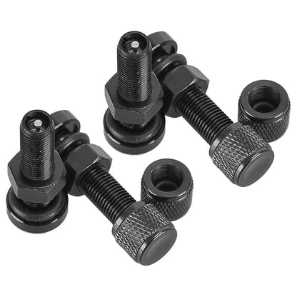 4Pcs Tubeless Wheel Tire Valve Stem Caps for Motorcycle Scooter Bike