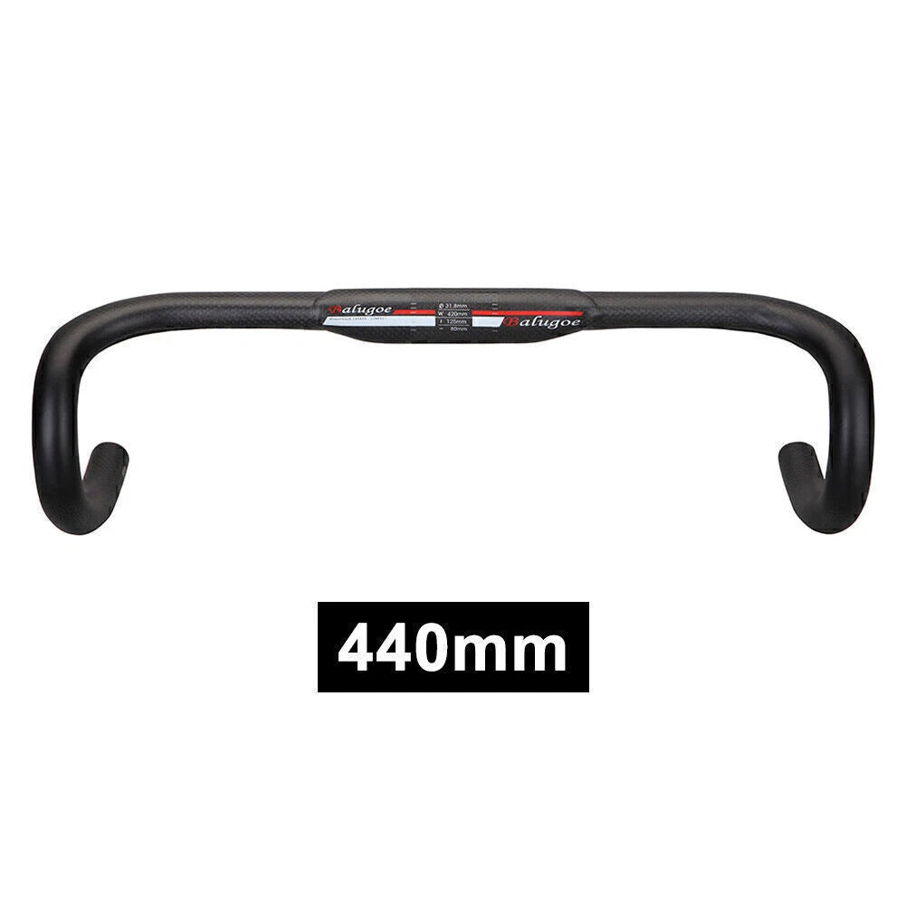 Carbon Fiber Drop Bars 31.8mm for Road Bike - Compatible with Various Models