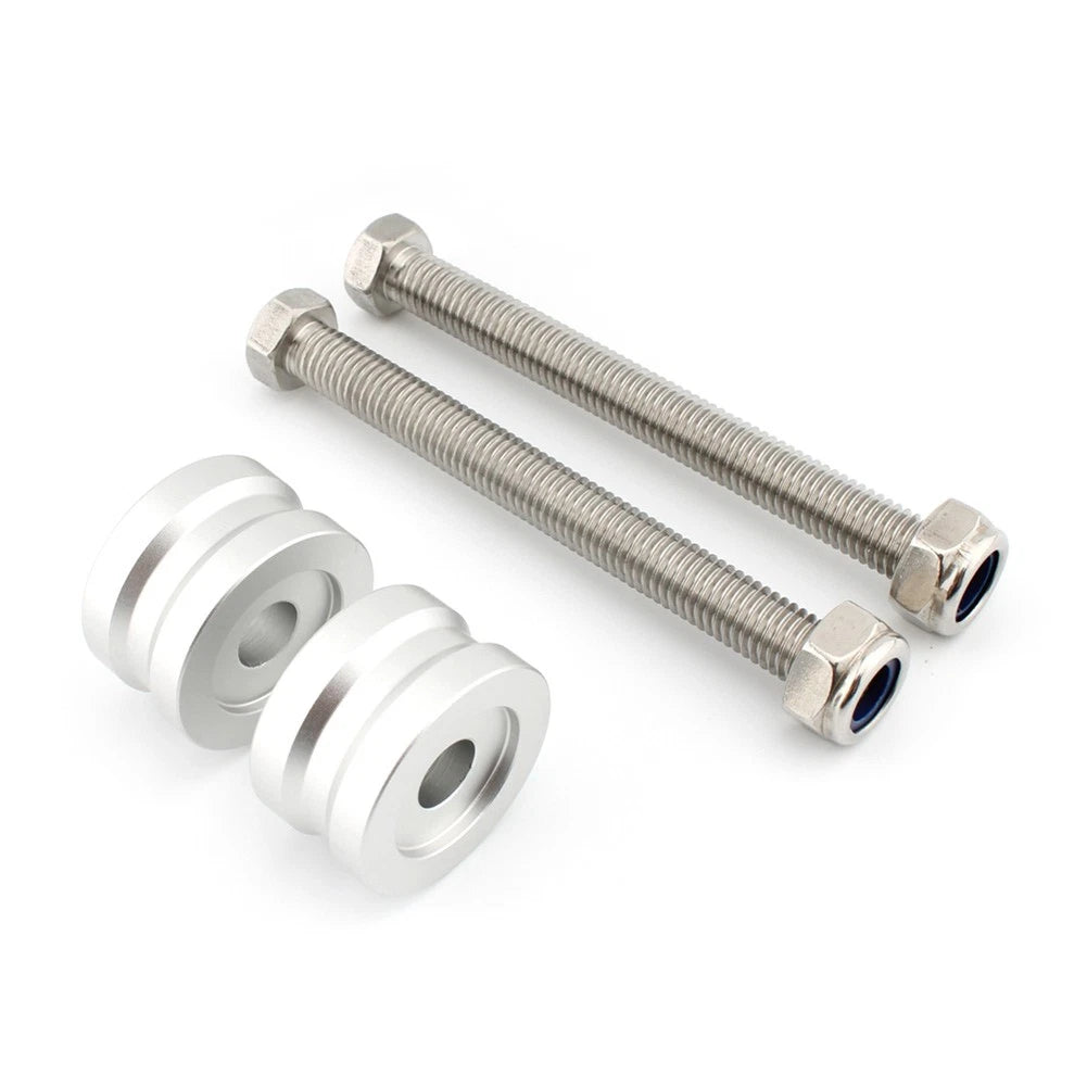 Silver Handlebar Riser Up Bracket Clamp for Suzuki V-Strom 1050 1050XT (2020-2023)
