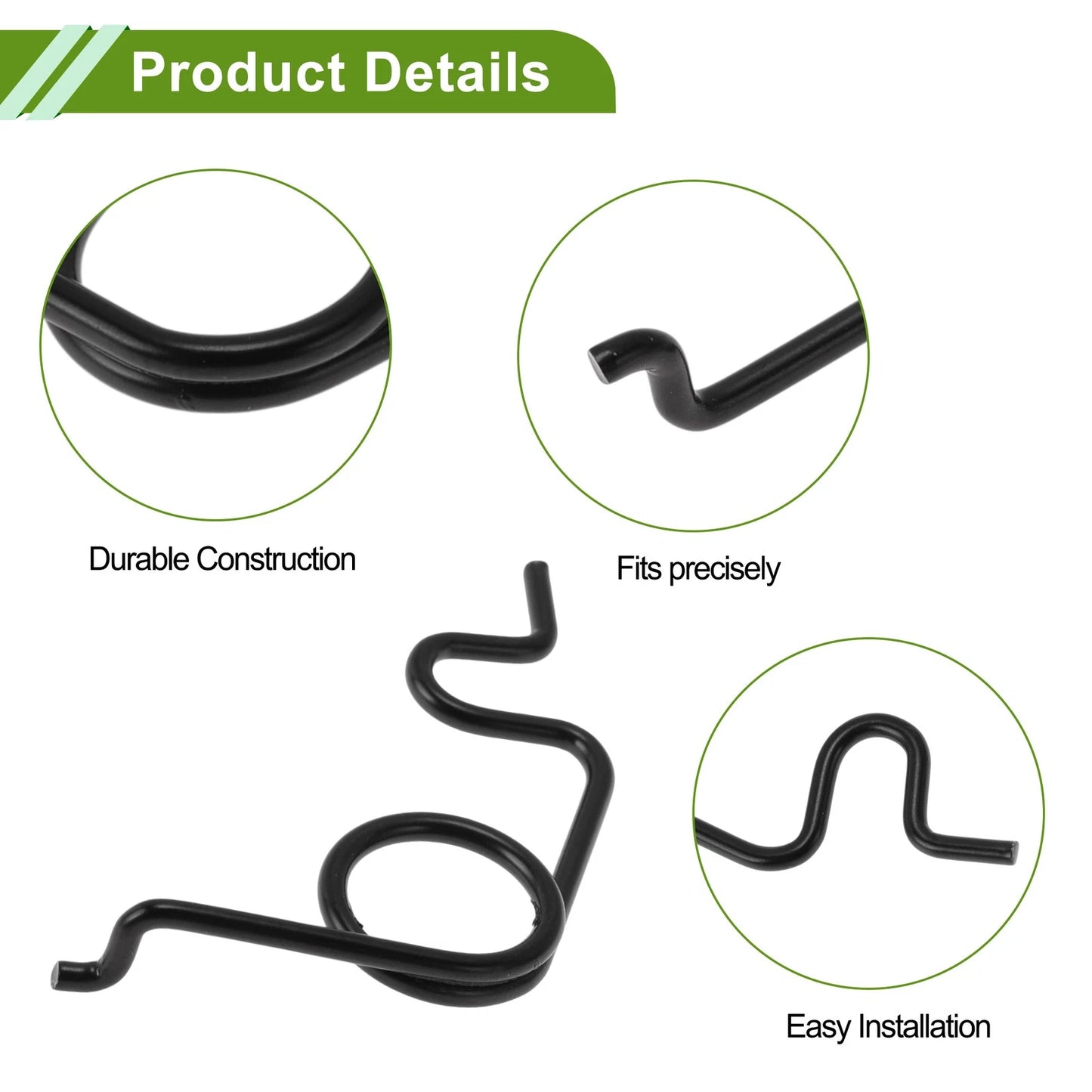 Fuel Gas Tank Door Spring Clip for Toyota Tundra (2007-2021) 1 x Clip