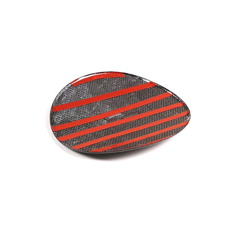 Gloss DRY Carbon Fiber Fuel Gas Cap Cover Trim for Toyota GR Supra A90 2021-2023
