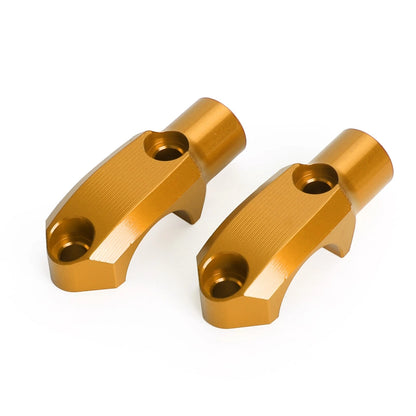 2 x Clamp Block Mounting Brake Master Cylinder for Kawasaki