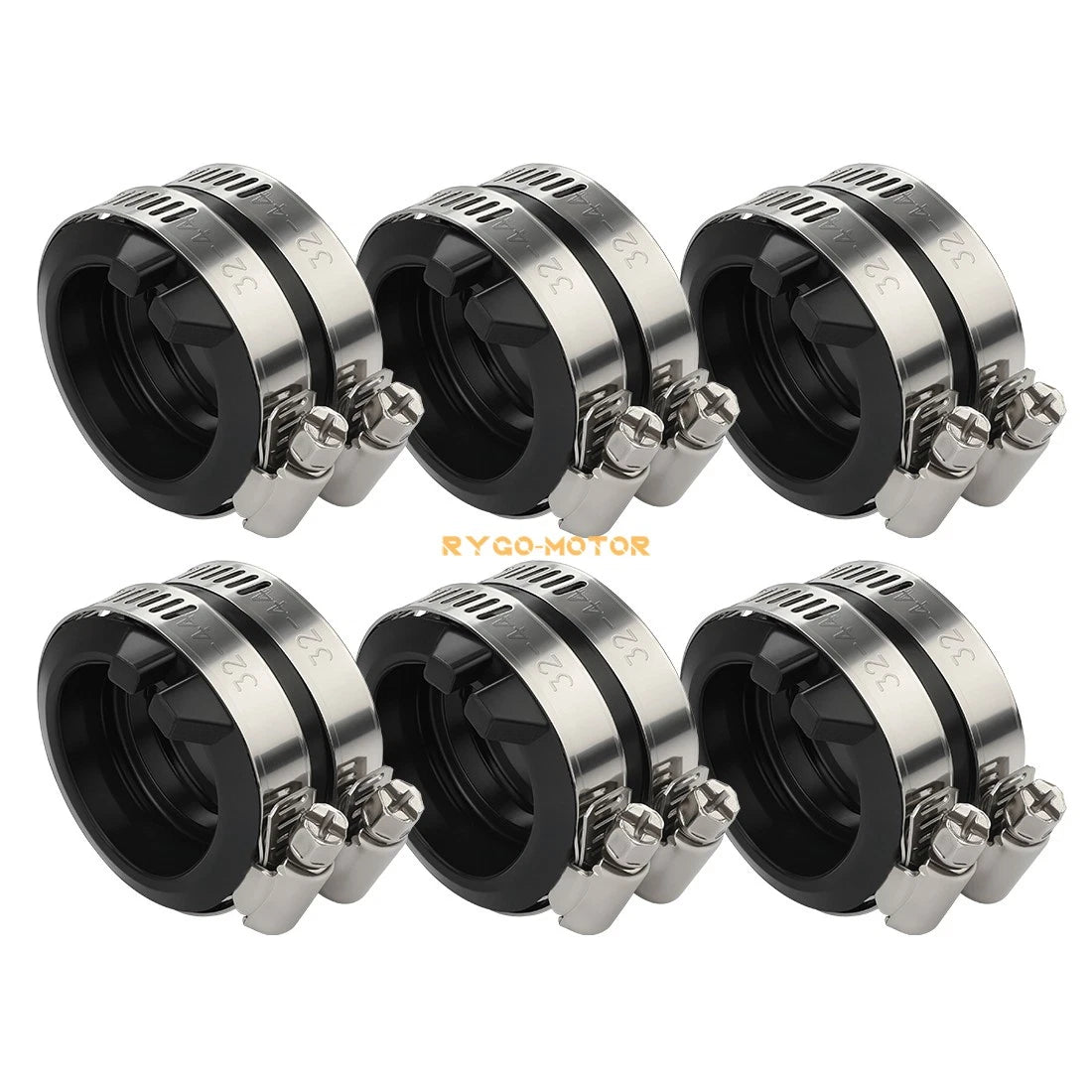 6x Intake Manifold Holders for Honda Valkyrie 1500 GL1500C (1997–2003)