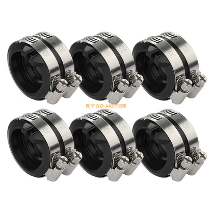 6x Intake Manifold Holders for Honda Valkyrie 1500 GL1500C (1997–2003)