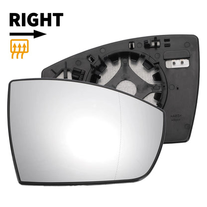 Right Side White Heated Mirror Glass for Ford Kuga (2008-2012)