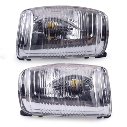 Clear Lens Door Exterior Mirror Indicator Cover for Ford Transit MK8 (2014-2019)